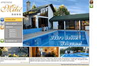 Desktop Screenshot of apartmanimilic-balkana.com